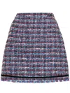 Karl Lagerfeld Bouclé Mini Skirt