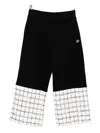 Karl Lagerfeld Boucle Sweatpants In Black