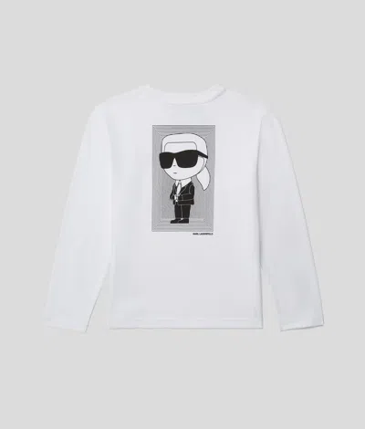 Karl Lagerfeld Boys Ikon Long-sleeved T-shirt