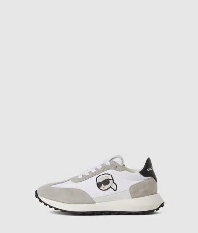 Karl Lagerfeld Boys Ikon Sneakers In White