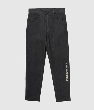 Karl Lagerfeld Boys Jeans In Black