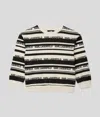 Karl Lagerfeld Boys Logo Sweatshirt In Multi
