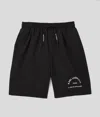 Karl Lagerfeld Boys Rue St-guillaume Swim Shorts In Black
