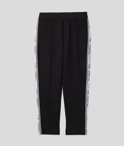 Karl Lagerfeld Kids' Boys Sweatpants In Black