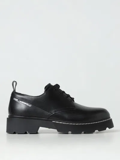 Karl Lagerfeld Brogue Shoes  Men Color Black In Schwarz