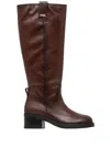 Karl Lagerfeld Brooklyn Boots In Brown