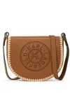 Karl Lagerfeld Brown K Circle Crossbody Bag In Brown