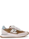 Karl Lagerfeld Brown Logo Sneakers In Multi