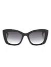 Karl Lagerfeld Butterfly-frame Sunglasses In Black