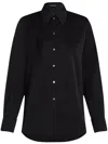 Karl Lagerfeld Button-down Shirt In Black