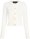 Karl Lagerfeld Button-up Cardigan In White