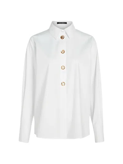 Karl Lagerfeld Button-up Shirt In White