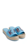 KARL LAGERFELD CAINE PLATFORM ESPADRILLE