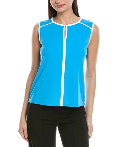 Karl Lagerfeld Cami Shirt In Blue