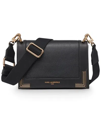 Karl Lagerfeld Camille Shoulder Handbag In Black