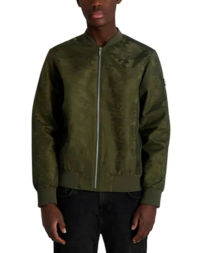 KARL LAGERFELD CAMO BOMBER JACKET