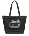 Karl Lagerfeld Cannes Canvas Tote