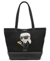 Karl Lagerfeld Cannes Mini Tote Bag In Kl,black