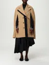 Karl Lagerfeld Trench Cape In Nude