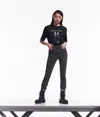 Karl Lagerfeld Cara Loves Karl Skinny Jeans In Black