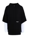Karl Lagerfeld Sweatshirts In Black