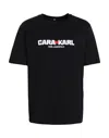 Karl Lagerfeld T-shirts In Black