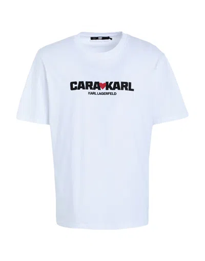 Karl Lagerfeld T-shirts In White
