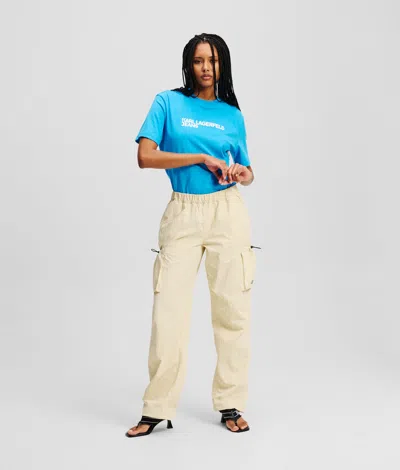 Karl Lagerfeld Cargo Pants In Brown