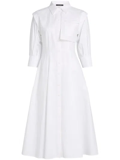 Karl Lagerfeld Cargo-pocket Dress In White