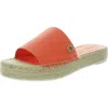 Karl Lagerfeld Carsten Slide Sandal In Orange