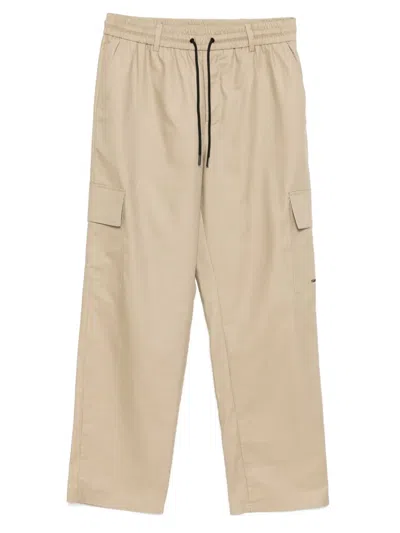 Karl Lagerfeld Casual Cargo Trousers In Neutral