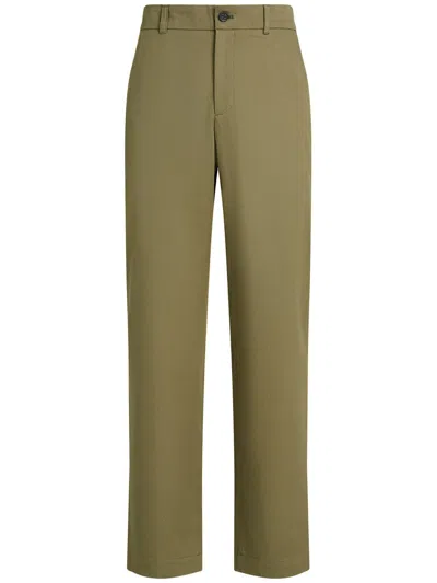 Karl Lagerfeld Casual Chino Trousers In Green