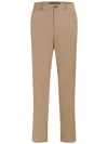 Karl Lagerfeld Casual Chino Trousers In Neutrals