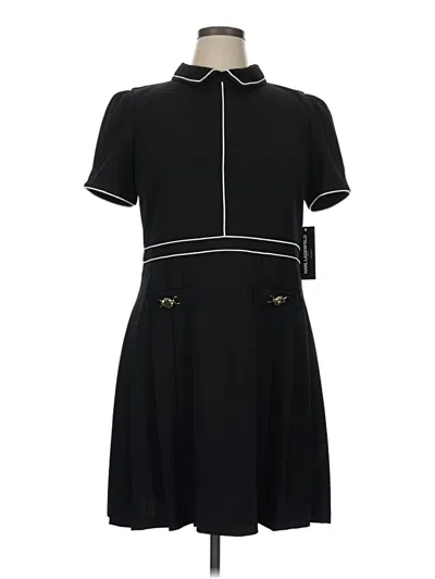 Pre-owned Karl Lagerfeld Casual Dress In Black