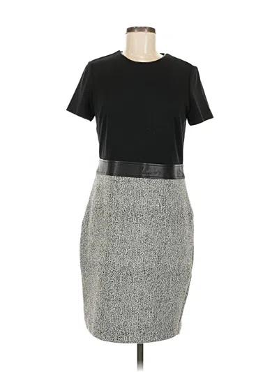 Pre-owned Karl Lagerfeld Casual Dress In Gray