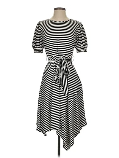 Pre-owned Karl Lagerfeld Casual Dress In Gray