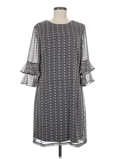 Pre-owned Karl Lagerfeld Casual Dress In Gray