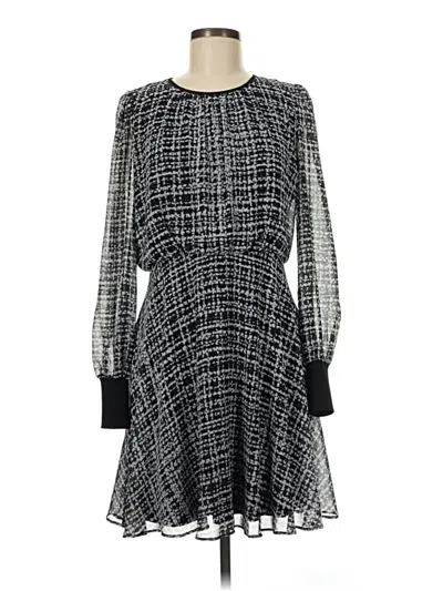 Pre-owned Karl Lagerfeld Casual Dress In Gray