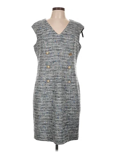 Pre-owned Karl Lagerfeld Casual Dress In Gray