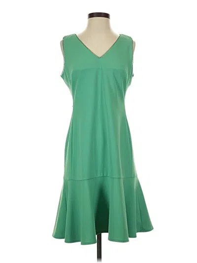 Pre-owned Karl Lagerfeld Casual Dress In Green