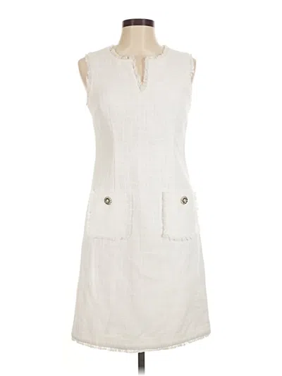 Pre-owned Karl Lagerfeld Casual Dress In Ivory