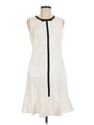 Pre-owned Karl Lagerfeld Casual Dress In Ivory