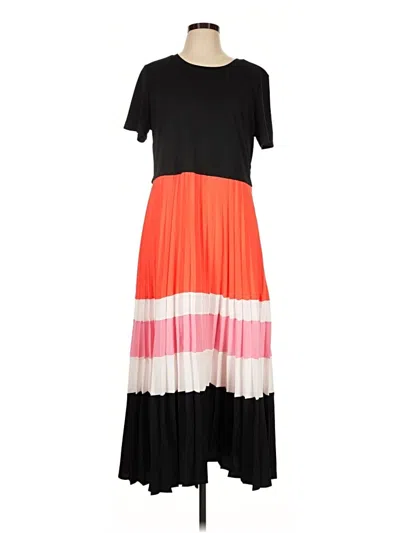 Pre-owned Karl Lagerfeld Casual Dress In Orange