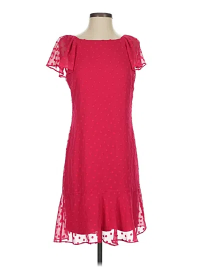 Pre-owned Karl Lagerfeld Casual Dress In Red