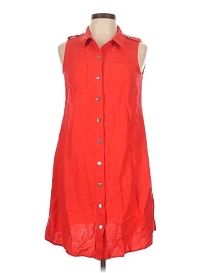 Pre-owned Karl Lagerfeld Casual Dress In Red