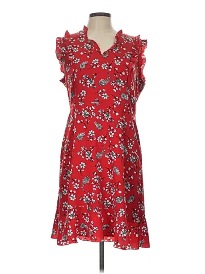 Pre-owned Karl Lagerfeld Casual Dress In Red