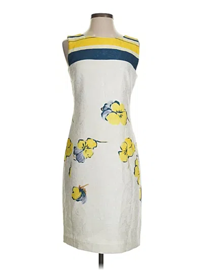 Pre-owned Karl Lagerfeld Casual Dress In Yellow