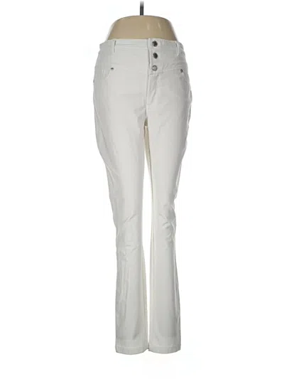 Pre-owned Karl Lagerfeld Casual Pants In Ivory