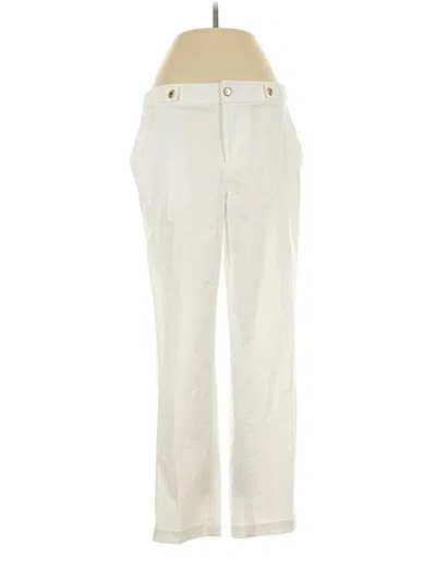Pre-owned Karl Lagerfeld Casual Pants In Ivory