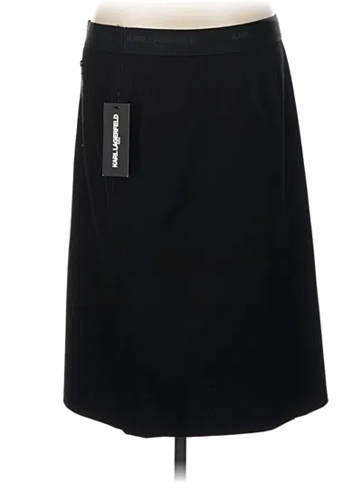 Pre-owned Karl Lagerfeld Casual Skirt In Black
